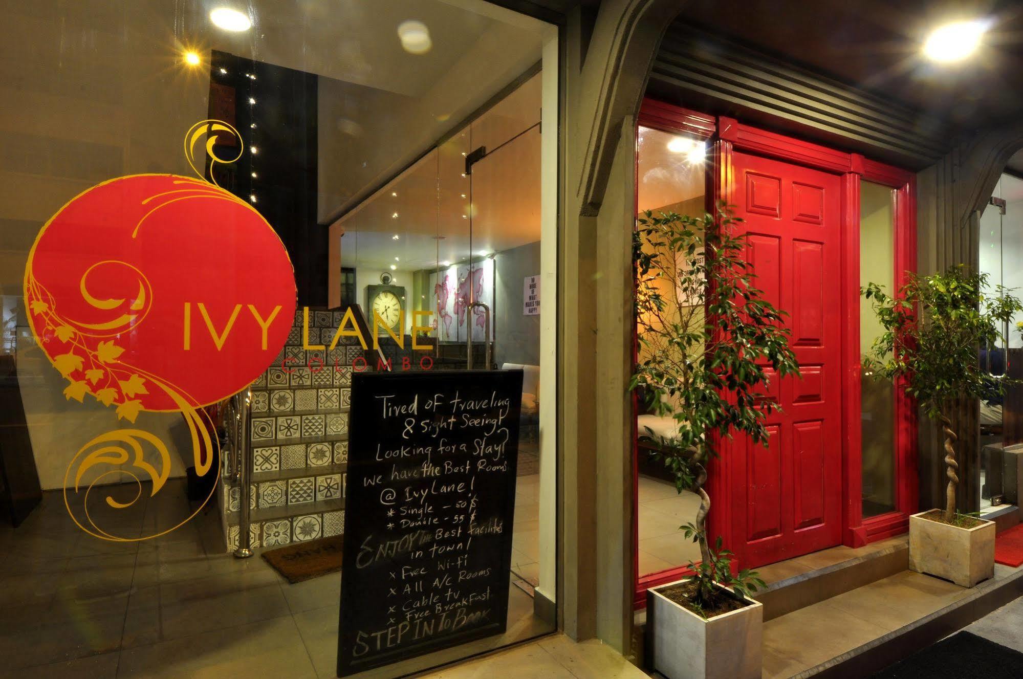 Hotel Ivy Lane Colombo Exterior foto